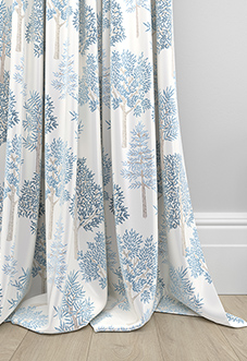Coppice Faux Silk, Jean - Made to Measure Curtain